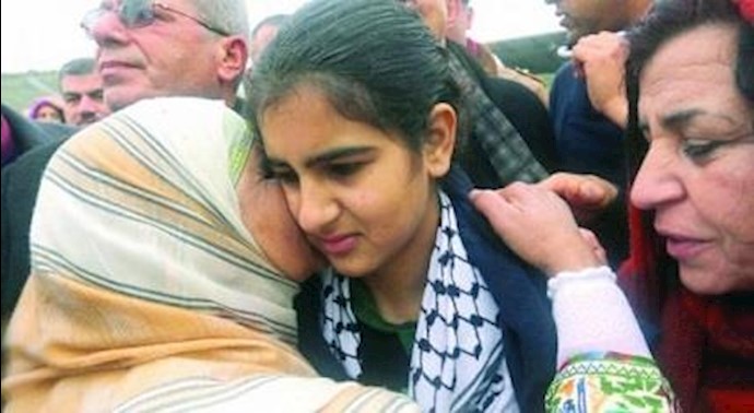 إسرائيل تطلق سراح أصغر معتقلة فلسطينية لديها