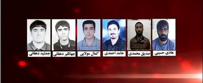 إيران.. مقتبس من مشاعر مکتوبة للساعات الأخيرة لحياة السجناء السياسيين الستة الشامخين من أهل السنة