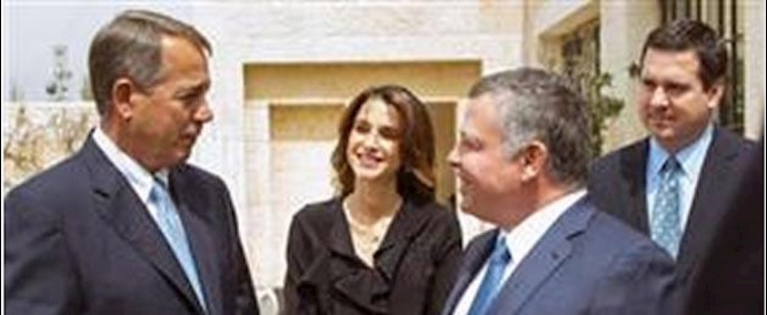 ملک الاردن يلتقي رئيس مجلس النواب الأمريکي ويؤکد ضرورة تعزيز الامن في العراق واليمن وليبيا