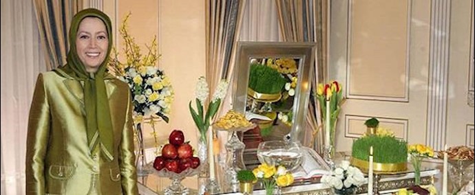 مريم رجوي: ابناء الشعب الإيراني طيلة العام الإيراني المنصرم أکدوا رفضهم لنظام الملالي برمته من خلال 5700 حرکة احتجاجية لهم
