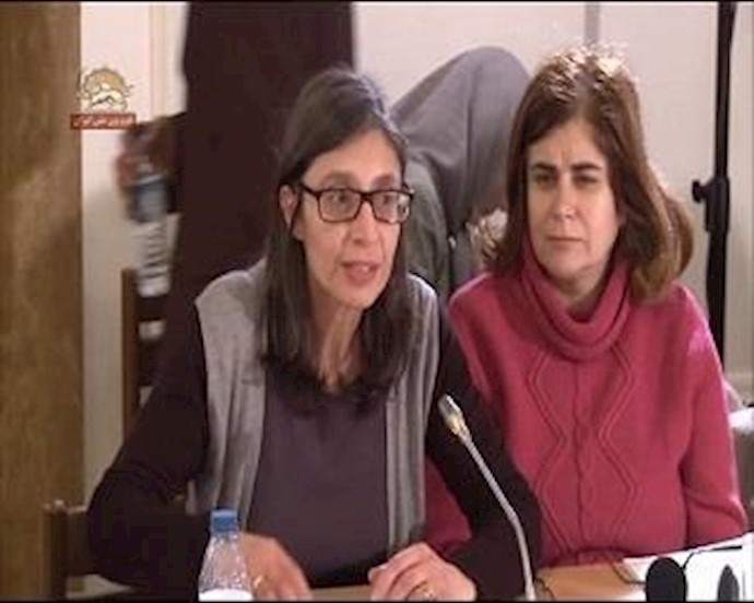 مؤتمر عقد في عيد المرأة العالمي تحت عنوان «المرأة، في طليعة النضال ضد التطرف الإسلامي» بحضور مريم رجوي