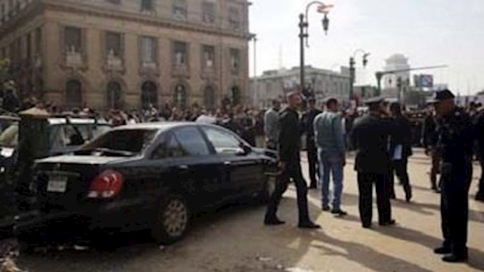 11 جريحاً في انفجار وسط القاهرة