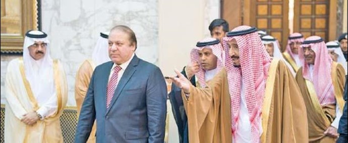 الملک سلمان ونواز شريف يبحثان الأوضاع الإقليمية والدولية