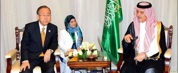 وزراء خارجية الخليج يجتمعون مع بان کي مون
