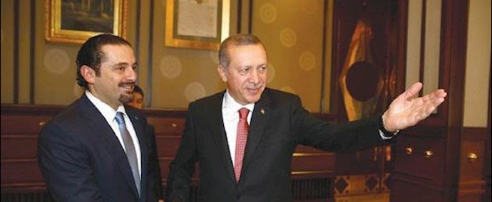 أردوغان والحريري يبحثان مواجهة المخاطر علی المنطقة