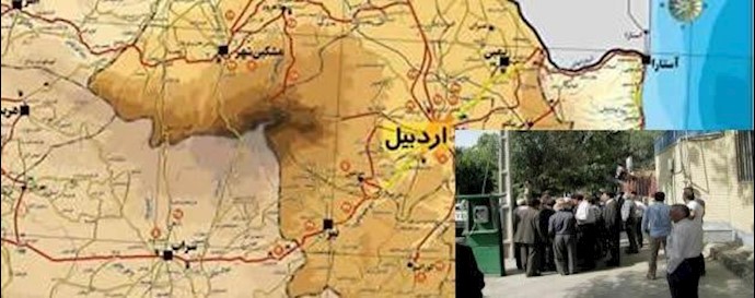 ايران.. نمين- تجمع احتجاجي لأصحاب أسهم ”عدالت“
