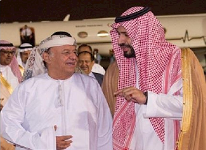 الرئيس اليمني يصل الرياض في طريقه إلی شرم الشيخ