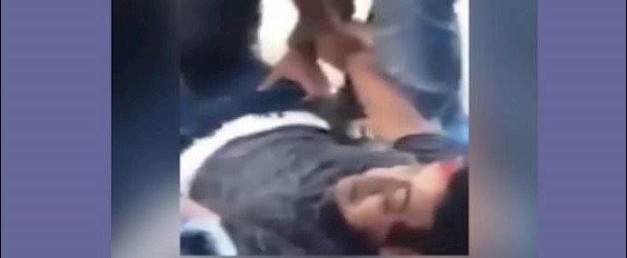 ايران.. اطلاق قوات الحرس المجرمين التابعين لنظام الملالي الرصاص علی أهالي مدينة أهواز واستشهاد شاب اهوازي + کليب