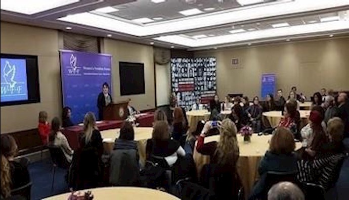 مؤتمر في الکونغرس الأمريکي بمشارکة عدد من اعضاء الکونغرس وشخصيات سياسية وبارزة باسم” النساء في القيادة :مفتاح دحر التطرف“