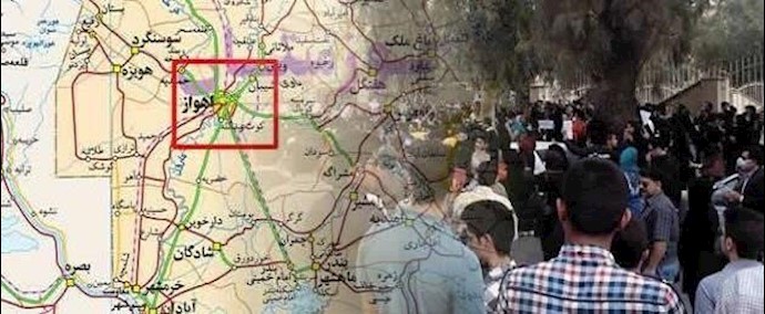ايران...هتافات ضد الحکومة في ملعب قدير بمدينة أهواز