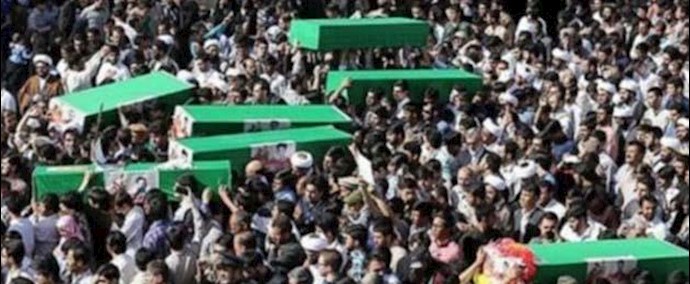 إيران تشيع 7 باکستانيين قضوا في سوريا