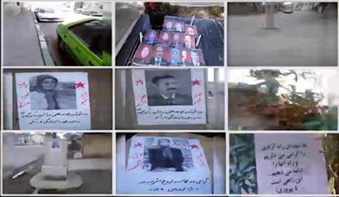 نشاطات أنصار المقاومة الإيرانية داخل البلاد بمناسبة ذکری ملحمة 8 إبريل 2011 في أشرف