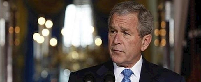 ايران.. الرئيس السابق الأمريکي بوش: النظام الإيراني في حالة الإنهيار