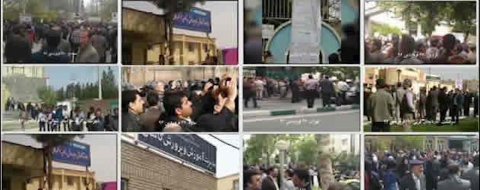 دعوة رابطة المعلمين في طهران ومختلف المدن إلی إضراب عام