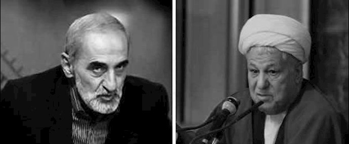 ايران.. رفسنجاني ينقل کلاما عن تصريح لزوجة الخميني .. و الحرسي شريعتمداري يهاجمه