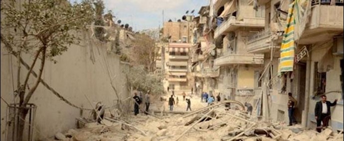 مدينة حلب السورية بين نيران النظام والمعارضة