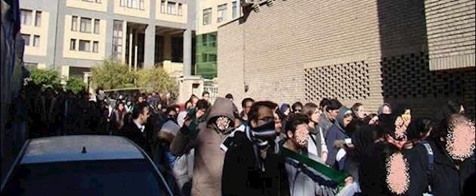 ايران..تحرکات احتجاجية لطلاب الجامعات في العاصمة الإيرانية طهران ومدينة کرج