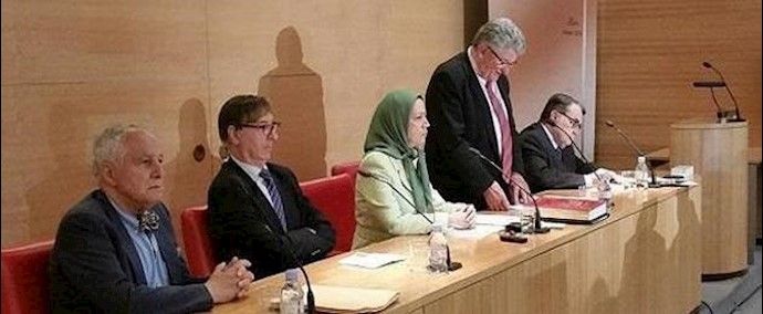مريم رجوي :النظام الإيراني ليس شريک الغرب، وانما يطهر السنة بدلاً من محاربة داعش لبسط هيمنته في العراق وسوريا