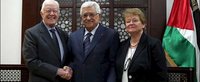 کارتر يدعو من رام الله لإجراء انتخابات فلسطينية