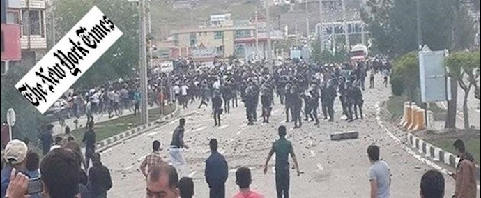 نيويورک تايمز: عصيان في مدينة مهاباد کردستان