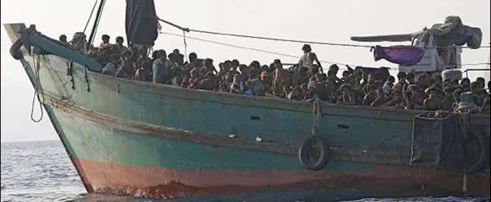 8 آلاف مهاجر متروکون لمصيرهم في عرض البحر جنوب شرقي آسيا
