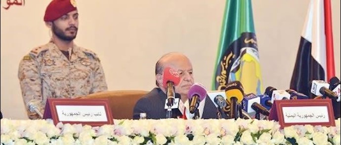 هادي يطالب بتحقيق أهداف «عاصفة الحزم»