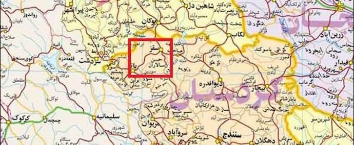 إيران.. کوردستان- مقتل عنصر للنظام الإيراني برصاص حي