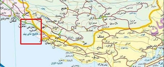 ايران.. عسلوية ـ تجمع إحتجاجي لعمال شرکة آی.جی.سی في عسلویة
