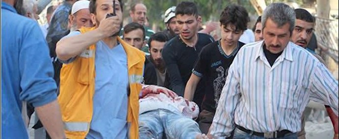 منظمة «أطباء بلا حدود» تندد بوقف العمل في مستشفی حلب بعد تعرضه للقصف
