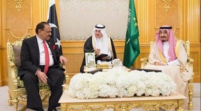 الملک سلمان يستقبل الرئيس الباکستاني