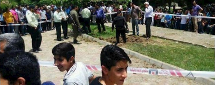 ايران.. اعتراف بإطلاق قذيفة مدفع إلی داخل مدينة اصفهان من قبل قوات الحرس