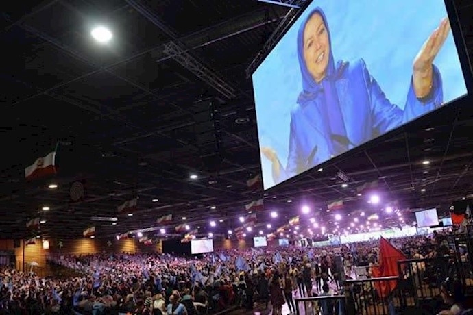 الملتقى السنوي للمقاومة الإيرانية في باريس- 13 حزيران 2015- إسقاط خليفة الرجعية والإرهاب بألف أشرف وجيش التحرير