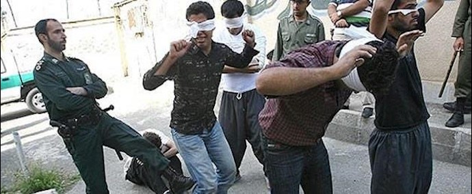 نظام الملالي يقمع المواطنين في شهر رمضان المبارک