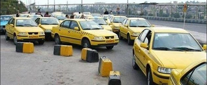 تقرير إخباري: فقر يطال سائقي سيارات الأجرة في إيران تحت حکم الملالي