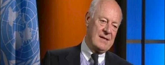 وسيط الأمم المتحدة في سوريا يطلع الأمين العام علی أحدث مساعيه