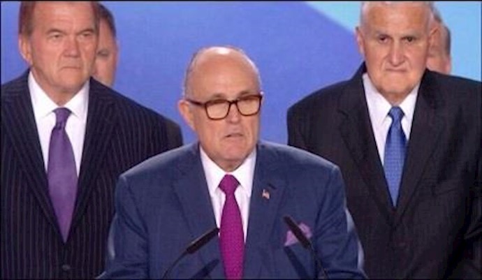 کلمة العمدة رودي جولياني مرشح رئاسة الجمهورية وعمدة نيويورک الأسبق في مؤتمربباريس