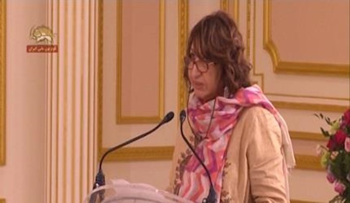 کلمة فاطمة الخفاجي رئيسة شبکة النساء العربيات في مؤتمر بباريس 14 يونيو 2015
