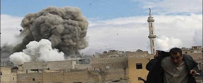 سوريا.. مقتل 15 في قصف بالراميل المتفجرة علی حلب