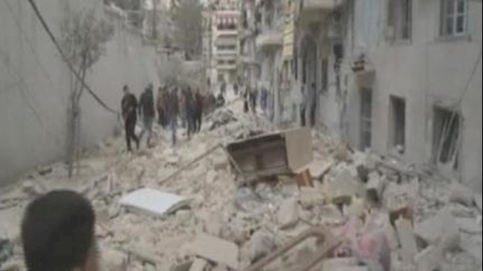 35 قتيلا بمجزرة لطيران الأسد بمدينة الباب في حلب