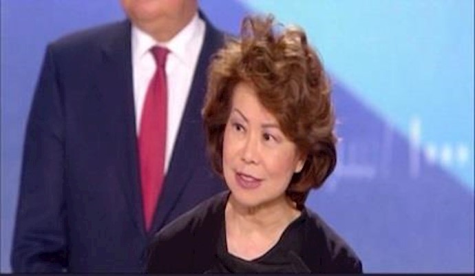 کلمة ايلين تشائو وزيرة العمل الأمريکية السابقة في الملتقی الموسع للمقاومة الإيرانية
