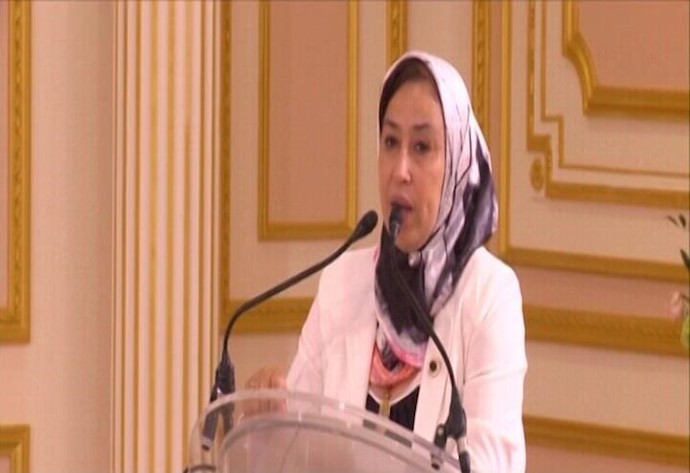 کلمة فتحية البقالي نائبة مغربية في التجمع الکبير لممثلي الدول العربية والإسلامية