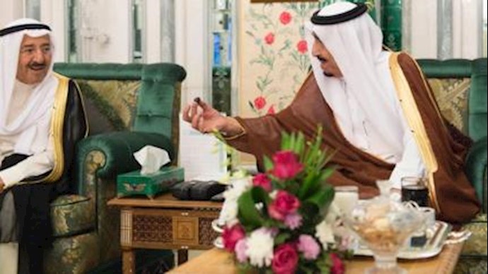الملک سلمان يستقبل أمير الکويت