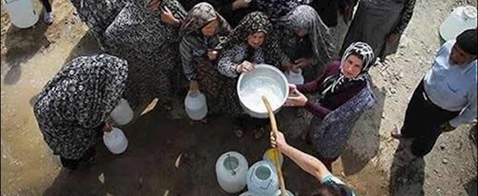 أزمة شحة المياه في البلاد