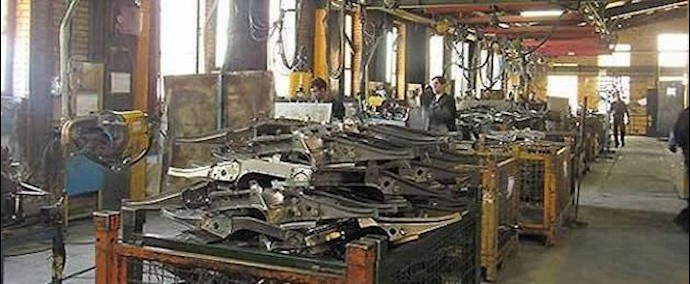 إيران.. اذعان وکالة أنباء قوة القدس الارهابية بجولة جديدة من الرکود وتعطيل المعامل وفصل العمال