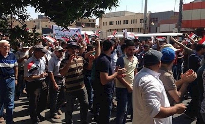 مظاهرات في بغداد تطالب بحل لأزمة الکهرباء