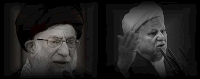 الخامنئي يتوعد رفسنجاني بجعله يلزم البيت!