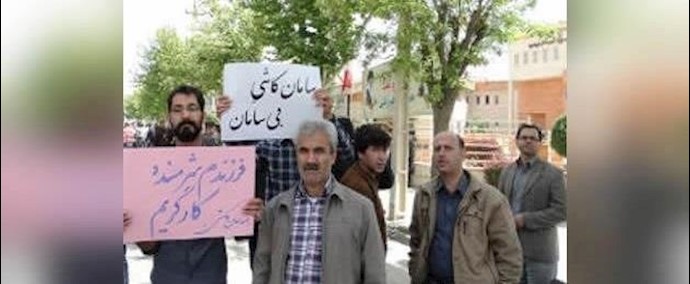 تجمعات عمالية وأزمة الأجور المعوقة في مدن تبريز وإيلام وبروجرد