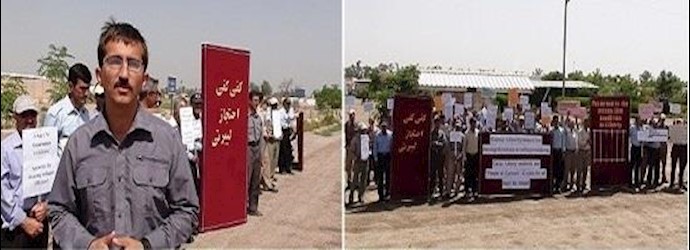 تجمع احتجاجي لسکان ليبرتي: ايران تمهد الطريق لارتکاب مجزرة جديدة في المخيم