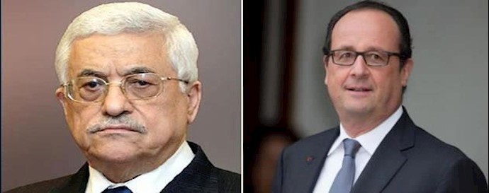 محمود عباس يلتقي بفرانسوا هولاند