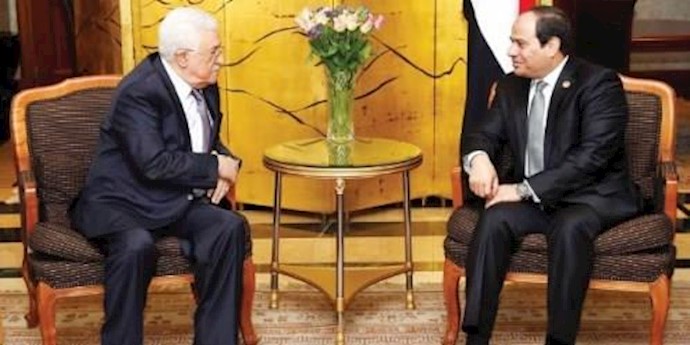 السيسي يؤکد لعباس دعم القضية الفلسطينية
